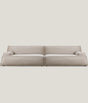 Minimalist Vertical Upholstered Sofa