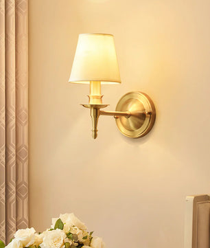 Antique Brass Wall Lamp