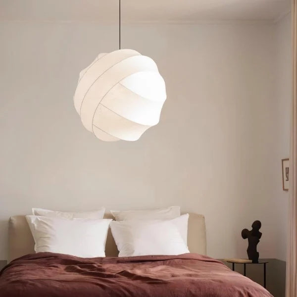 Wabi-Sabi Fiber Cocoon Pendant Lamp M400