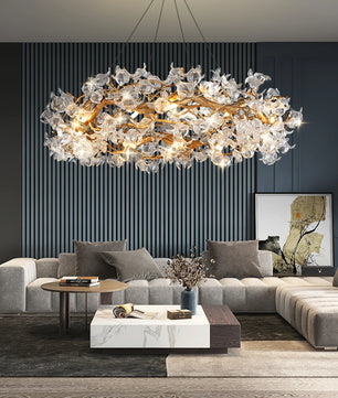 Hibiscus Flower Chandelier