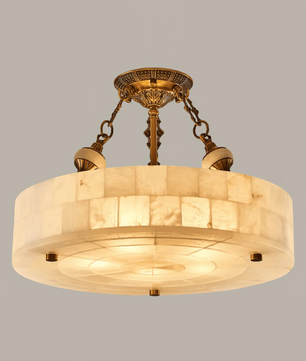 Luciana Alabaster Ceiling Light
