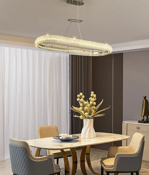 Asscher Ring Chandelier