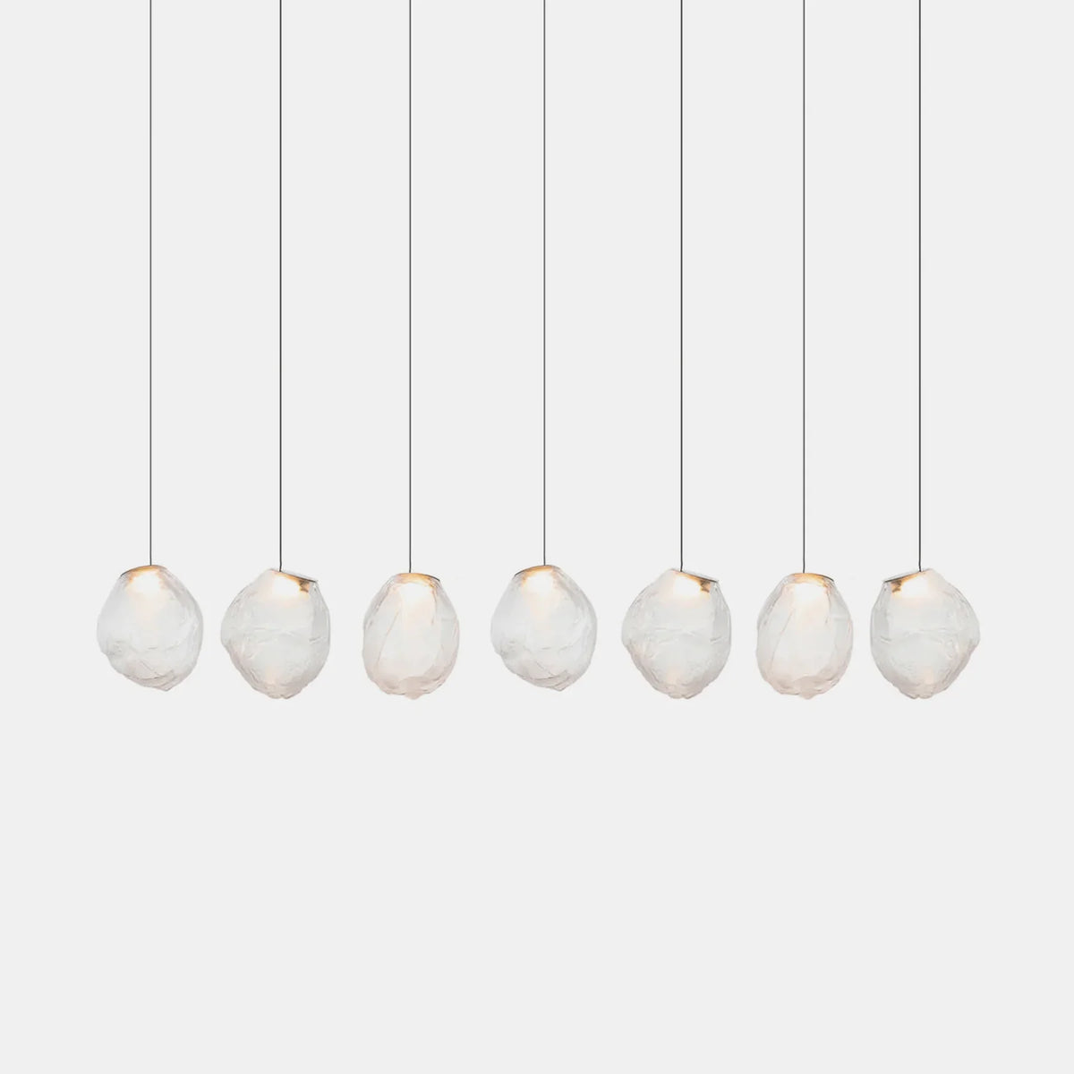 Liquid Glass Stone Pendant Light