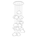 73 Random Glass Pendant Light