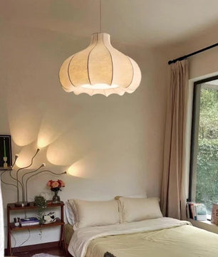 Onion Bubble Silk Pendant Lamp M434