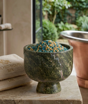 The Verde Guatemala Marble Centerpiece Bowl