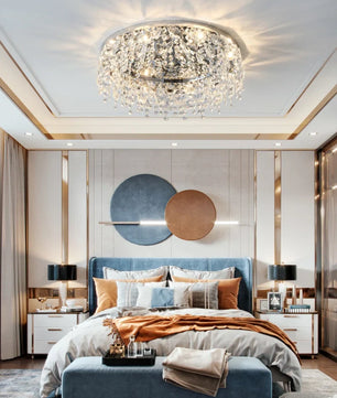 Raindrop Crystal Ceiling Light