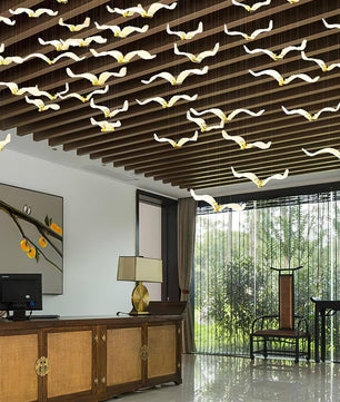 Large Seagull Chandelier
