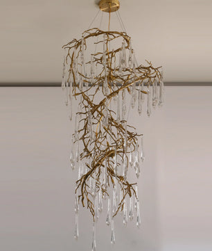 Spiral Branches Chandelier