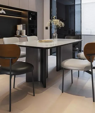 Minimalist Rectangular Dining Table