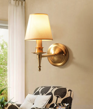 Antique Brass Wall Lamp