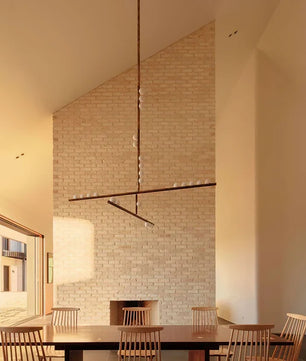 Luminous Cascade Chandelier
