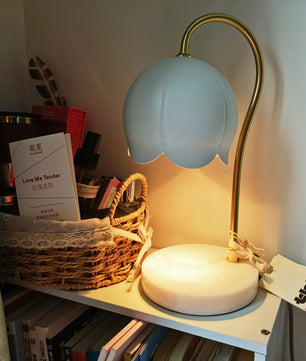 Flower Candle Warmer Lamp