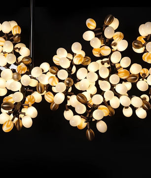 Grape Vine Bunch Chandelier
