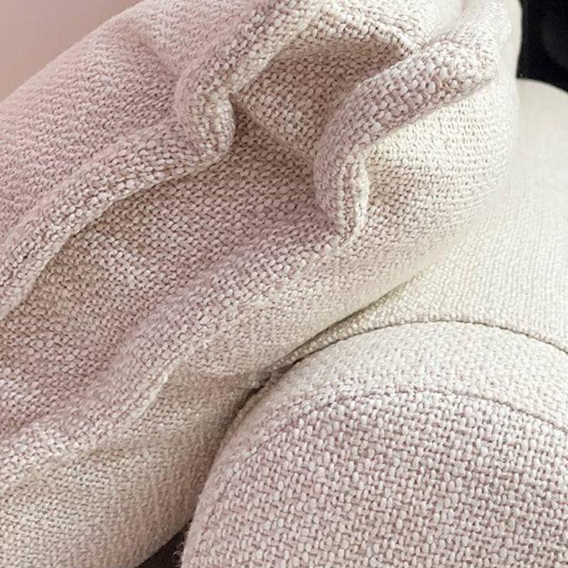 Cotton And Linen Fabric Sofa