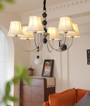 Orchid Fabric Chandelier
