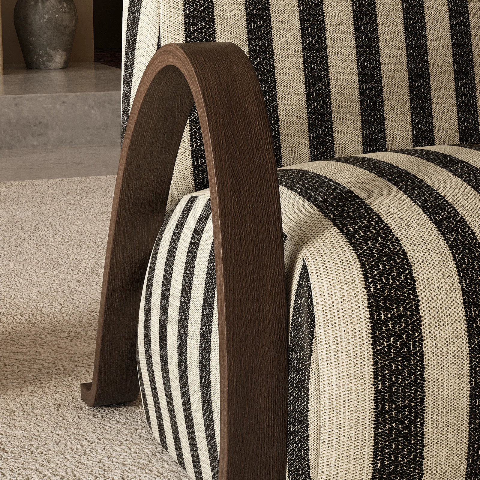 Modern Retro Lounge Chair