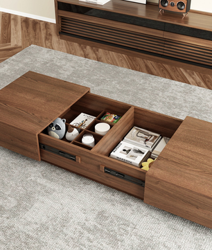 Minimalist Sliding Coffee Table