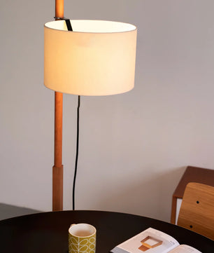 Wood Tmm Floor Lamp