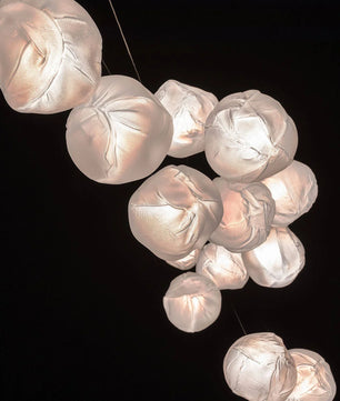 Liquid Glass Stone Pendant Light