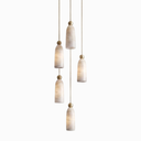 Cara Alabaster & Copper Pendant Light