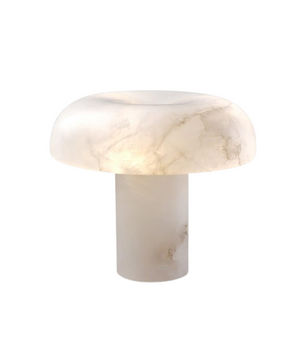 Alabaster Mushroom Table Lamp
