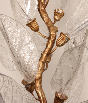 Bronze Branch Chandelier