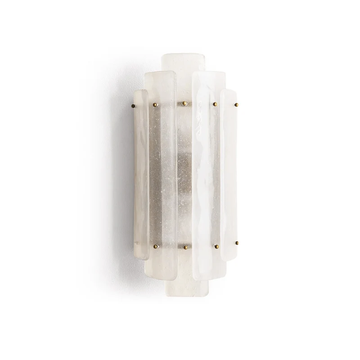 Frosted Glass & Brass