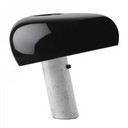 Snoopy table lamp with a glossy domed shade and slim base