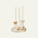 Aosta Stepped Marble Votive