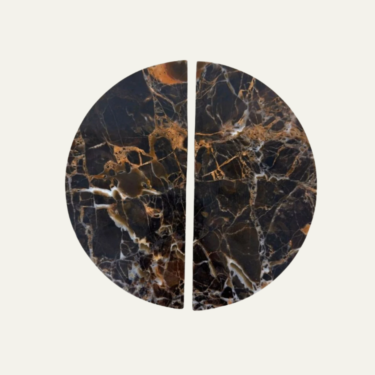 The Dark Emperador Marble Handle