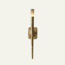 The Volterra Fluted Alabaster Sconce