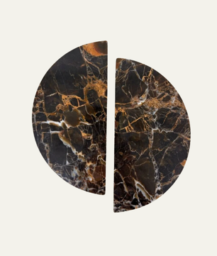 The Dark Emperador Marble Handle