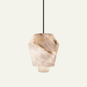 Volterra Alabaster Cylindrical Suspension
