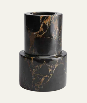 Marquina Columnar Stone Vessel