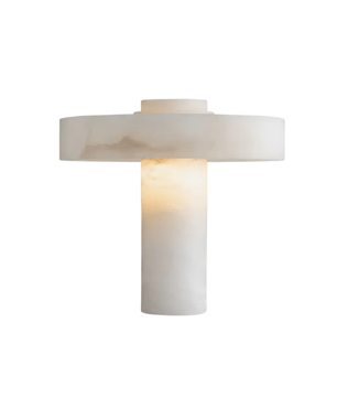 Natural Alabaster E26 Table Lamp