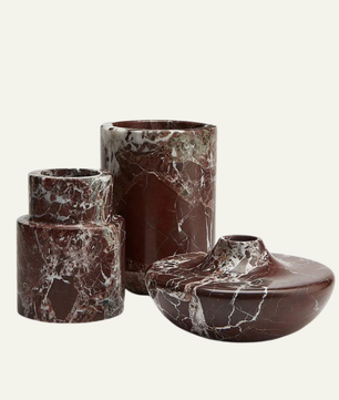 The Pietrasanta Tapered Marble Vessel