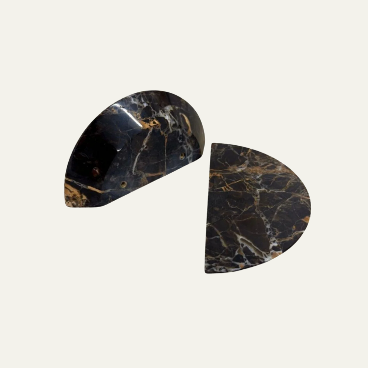 The Dark Emperador Marble Handle
