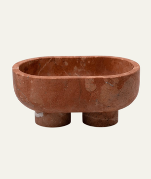 The Carrara Low-Profile Stone Plinth