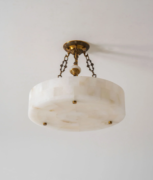 Luciana Alabaster Ceiling Light