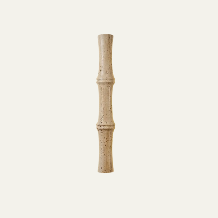 Bamboo Travertine Sconce