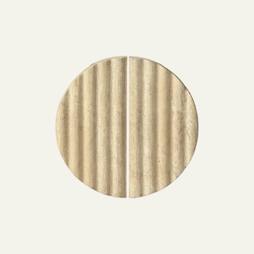 Yellow travertine