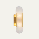 Geometric Harmony Alabaster Wall Lamp