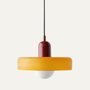 Morandi Glass Disc Orb Pendant Lamp