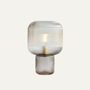 Oval Glass Table Lamp