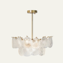 Shell Glass Chandelier