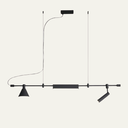 Horizontal Linear LED Pendant Lamp