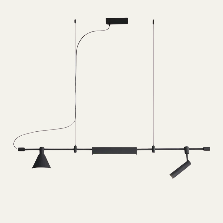 Horizontal Linear LED Pendant Lamp