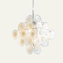 Medallion Glass Chandelier