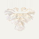Glass Lotus Chandelier